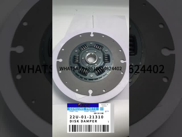 KBZE 22U-01-21310 22U0121310 KOMATSU 336*16*55 16T DISC DAMPER FOR PC200-7 PC200-8 PC228 PC270 PC290 EXCAVATOR