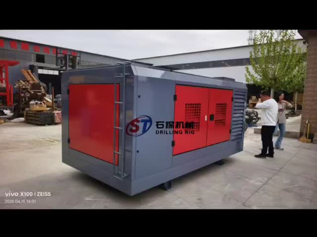 Water Drilling Rig Tools Oem Industrial Diesel Air Compressor