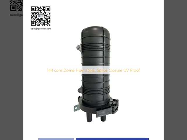 144 Fiber Dome Type Fiber Optic Splice Closure for Outdoor Applications