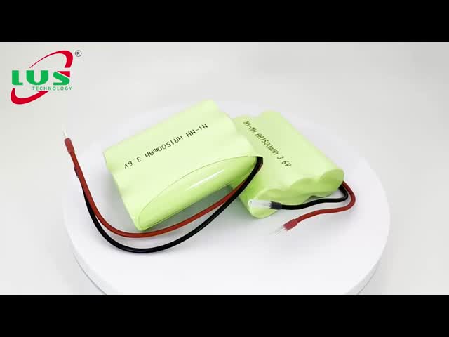 AA1500mah rechargeable battery 3.6V 1500mah nimh battery pack customized