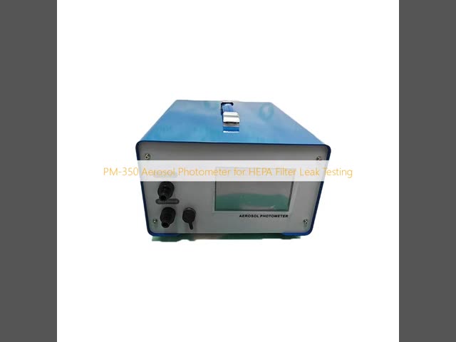 PM-350 Aerosol Photometer for HEPA Filter Leak Testing