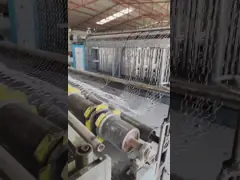 China Heavy Duty 3m Hexagonal Wire Netting Machine With 0.75Kw Cutting Motor supplier