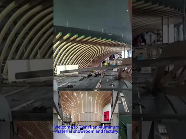 SGS 1.2mm Aluminum Roofing Tiles T Shaped Carrier System  Aluminium Ceiling Strip