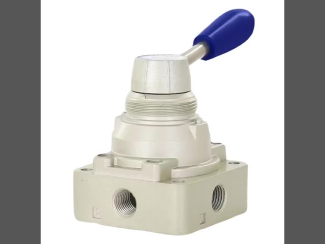 AIRTAC 4HV, 4HVL Series 4/2 way 4/3 way Aluminum Alloy Hand Lever Valve with 1/8