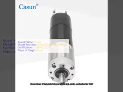 China 18mN.M Nema 8 Gearbox Stepper Motor 0.5A Casun Stepper Motor supplier