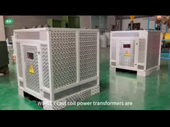 100 Kva Sgb Cast-Resin Isolation Transformers Dry Type 433v Cast Coil Transformer Aluminium enclosures