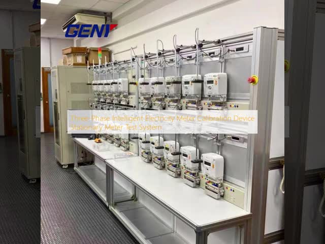Three-Phase Intelligent Electricity Meter Calibration Device Stationary Meter Test System