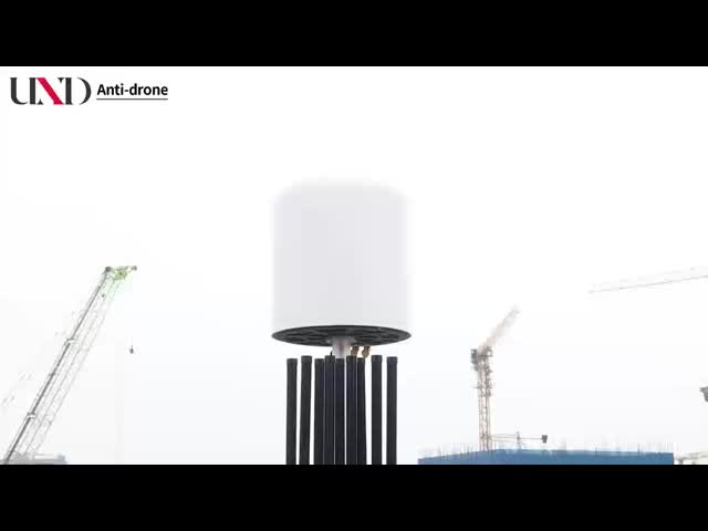Automatic Fixed Drone Detector with 100MHz-6000MHz Frequency and 10 Km Detection Range for Anti-Drone Security
