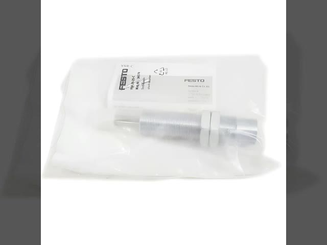 Festo High-Alloy Steel Shock Absorber YSR-C Series with 2 m/s and 3 m/s Max. Impact Speed for Pneumatic Systems