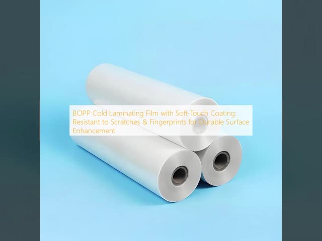 18mic BOPP Soft Touch Lamination Film with 3 Inch Paper Core and 500m Length for Premium Protection