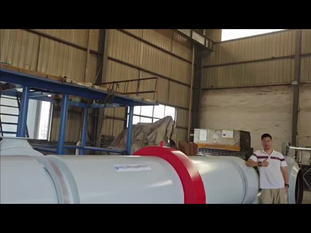HZG Series Rotary Kiln Dryer Low Temperature Working Electric Heating