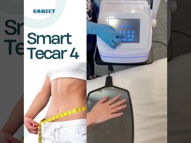 Smart Tecar RF Therapy Machine for Pain Relief, Muscle Recovery, Skin Tightening, Wrinkle Removal, Cellulite Reduction, Dual Frequency 300KHZ 448KHZ Physiotherapy & Beauty Device