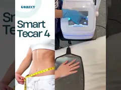 Smart Tecar RF Therapy Machine for Pain Relief, Muscle Recovery, Skin Tightening, Wrinkle Removal, Cellulite Reduction, Dual Frequency 300KHZ 448KHZ Physiotherapy & Beauty Device