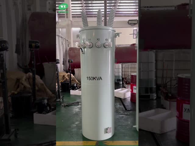 150Kva Pole Mounted Transformer Oil Immersed