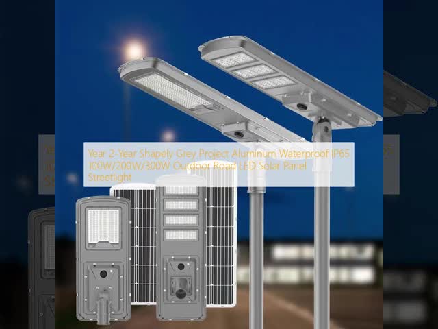 Solar LED Street Light With High Efficiency Waterproof For Outdoor Street