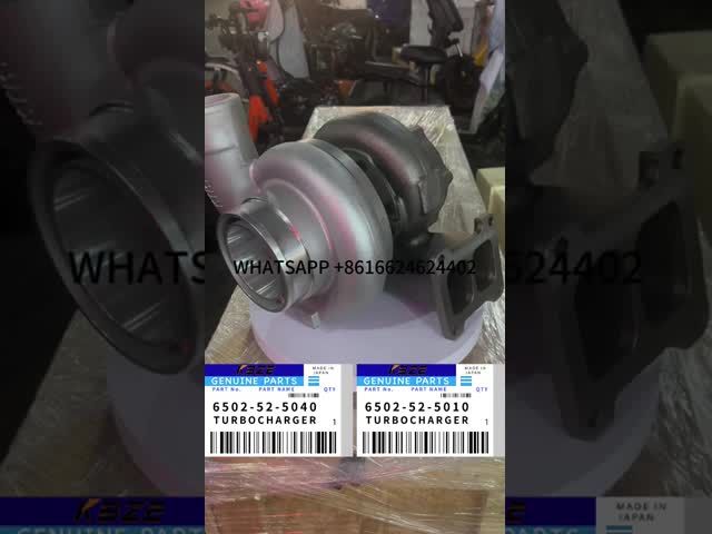 KBZE 6502-52-5010 KOMATSU PC1250-8 EXCAVATOR KTR130 6502-52-5040TURBOCHARGER ASSY FOR SAA6D170E-5 ENGINE