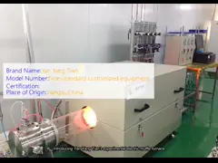 horno de mufla eléctrico experimental 1200 del ℃ 1300℃ 1600℃ video
