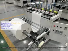 China 11kw Mini Paper Pleating Machine Air Filter Production Line supplier