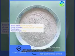 Heavy Calcium Carbonate with Whiteness ≥92% and 325-3000 Mesh for Rubber Plastic Filler in 25kg/bag Packaging