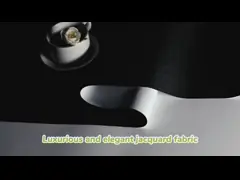 360GSM 2.5M/3M Width Horizontal Polyester Roller Blinds Fabric for French Window