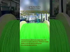 China UTP CAT5E 4×2×24AWG Gray PVC Network Cable Bulk Sale High-Speed pass Fluke Test supplier