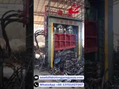 8000kN Cutting Force Gantry Shear, 270kW Power And PLC Control System, Ideal For Large Scrap Processing