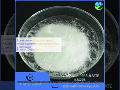 Potassium Persulfate K₂S₂O₈ Industrial Grade (≥98%) and Electronic Grade (≥99.5%) with Heavy Metals ≤5ppm for PCB Etching and Polymer Synthesis