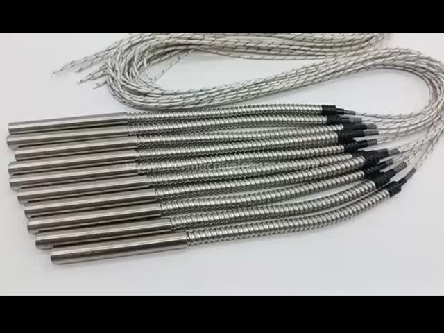 Durable Cartridge Heaters With Flexible Steel Hose Protection
