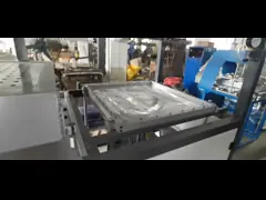 China Small PVC Blister Forming Machine Semi Automatic Vacuum Thermoforming Machine supplier