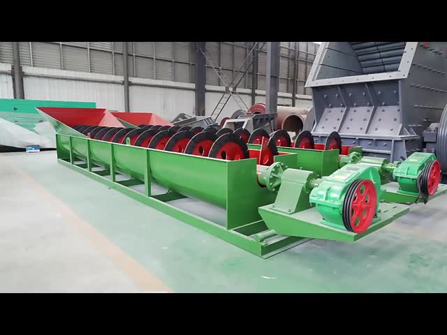 Customized Stainless Steel Spiral Sand Washer for Chemical Industry with High Cleaning Efficiency