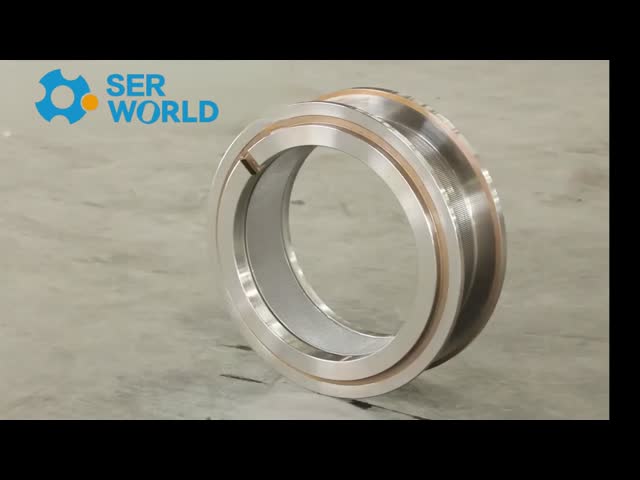 Customized Animal Feed Pellet Mill Parts Ring Die HRC 52-55