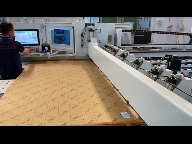 Intelligent CNC Beam Saw Machine Auto Cutting Panel Processing Saw