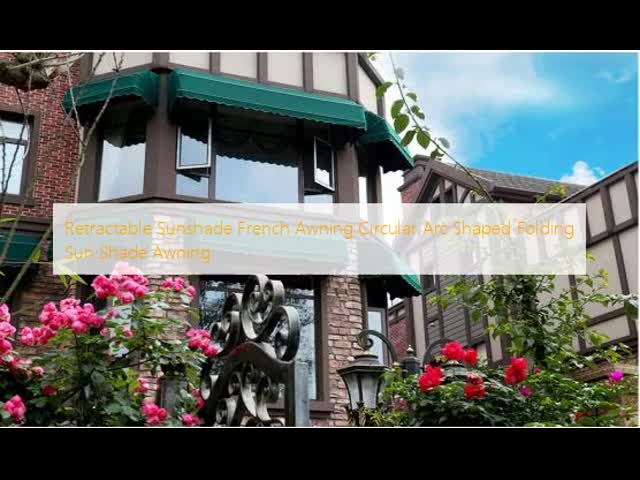 French Style Residential Outdoor Dome Decorative Villa House Door and Window Fixed Awning