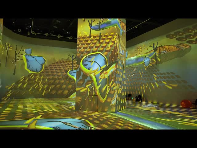 7200 lumen laser projector for immersive projection room projection