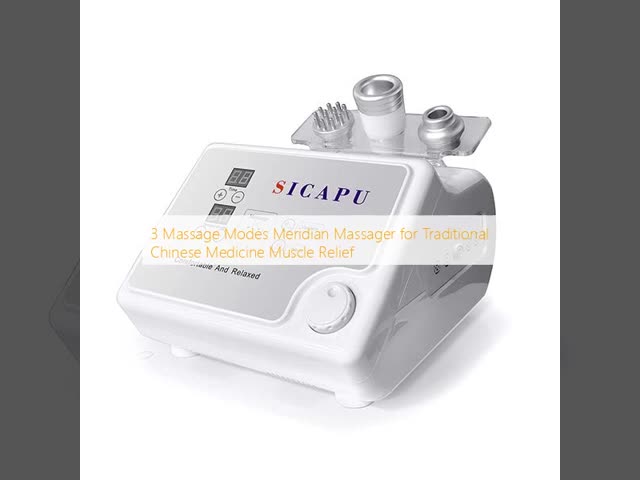 3 Modes Meridian Massager Portable For Traditional Chinese Medicine Muscle Relief Massager