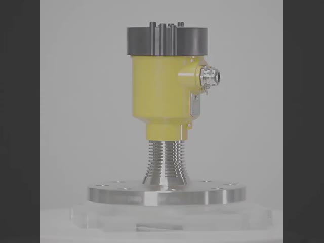 FMCW Radar Level Gauge IP67 80 Ghz Radar Level Transmitter High Accuracy