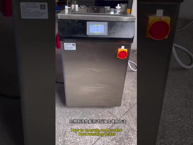 Stainless Steel Textile Testing Equipment Durawash Washing Machine