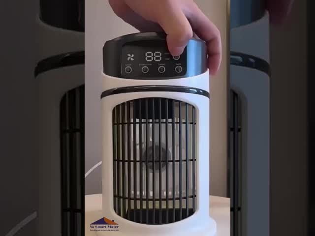 Mini Quiet Tower Fan For Bedroom White USB Charging Mode 3 In 1