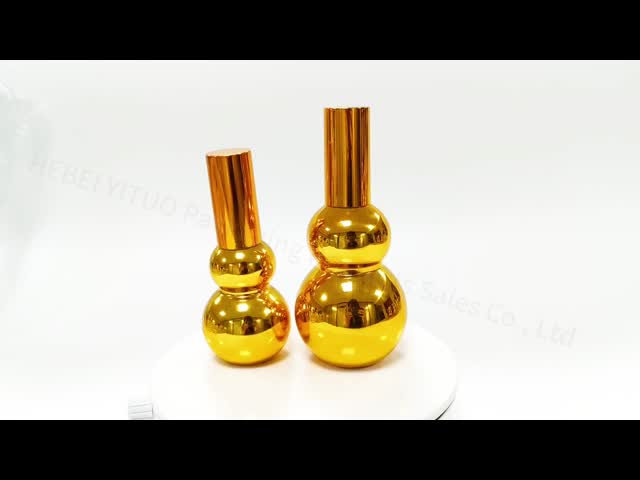 Gourd Glass Cosmetic Spray Bottles For Essential Oil 1oz