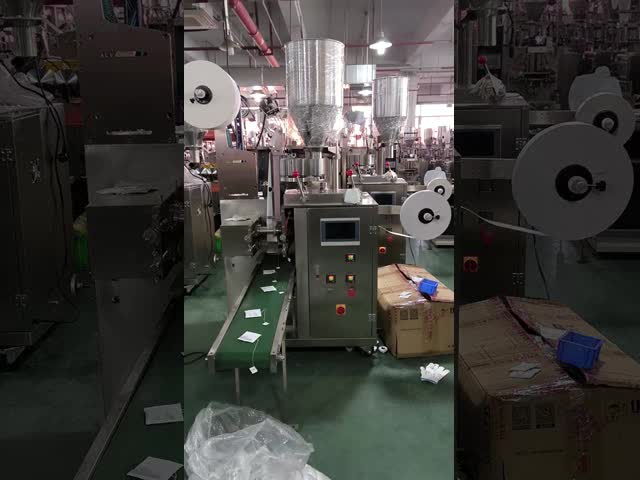 New Generation Tea Bag Filter Paper Packing Machine With Thread And Tag For Tea Crushed