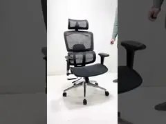 Full Mesh Swivel Ergonomic Office Chair With Lumbar Protection High Back