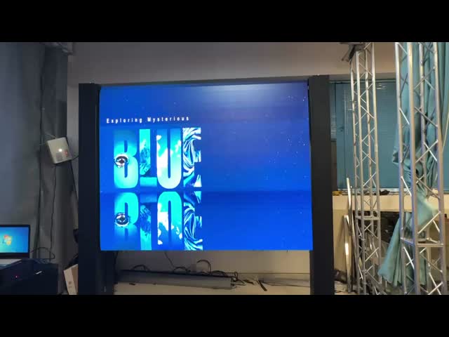 LED Roll -Up Display Screen P1.953mm For Classroom Of Scool, Church, Boardroom, Shows