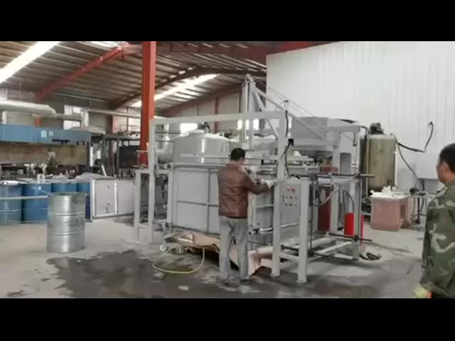 48kw Semi Automatic Batch Foaming Machine For Making Square Foam Block