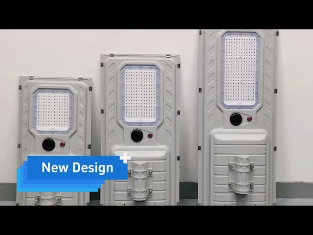 All In One Solar Street Light with Monocrystalline Solar Panel LiFePO4 Battery and 2-Year Warranty