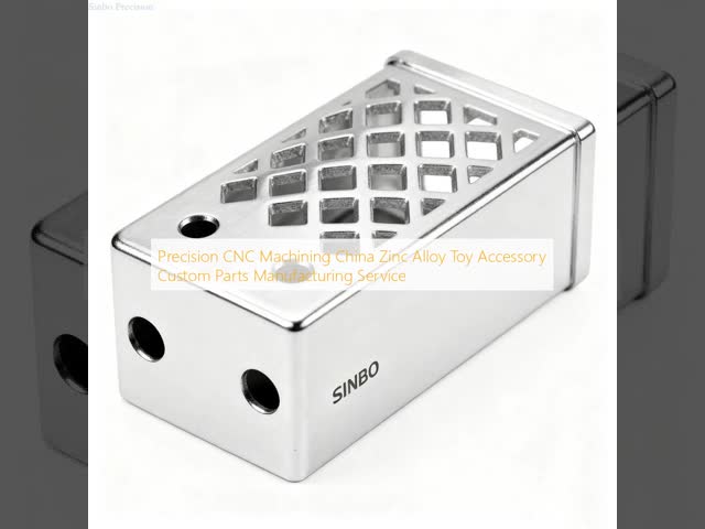 Precision CNC Machining China Zinc Alloy Toy Accessory Custom Parts Manufacturing Service