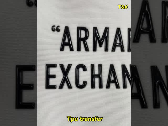 Customized High Frequency TPU Heat Transfer Logo Any Shape 3D TPU Material For Apparel Shoe Uniform Sportswear Toys Handbags