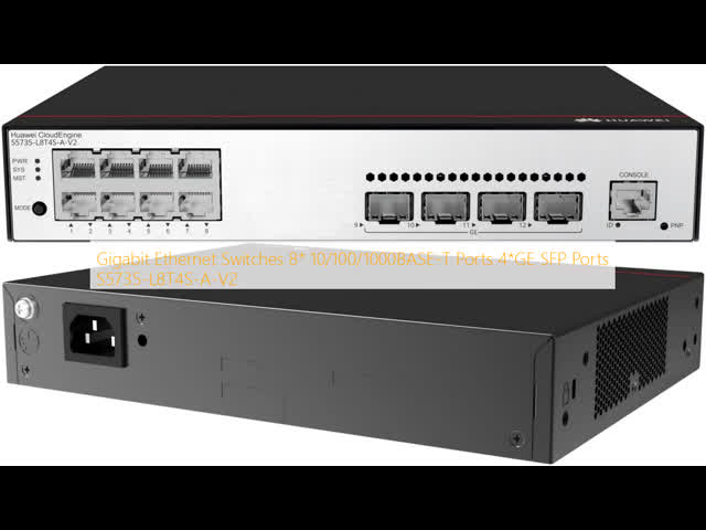 Huawei CloudEngine S6730-H24X6C Gigabit Switch with 2.56Tbps/25.6Tbps Switching Capacity, 1260 Mpps Throughput, and 1 Year Warranty