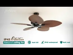 China Smart Home 52 Bedroom Ceiling Fan Light With Strong Wind 3 Color Light supplier