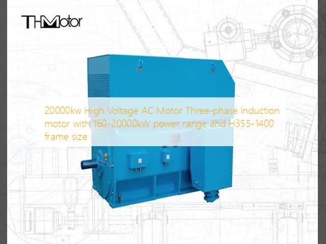 20000kw High Voltage AC Motor Three-phase induction motor with 160-20000kW power range and H355-1400 frame size