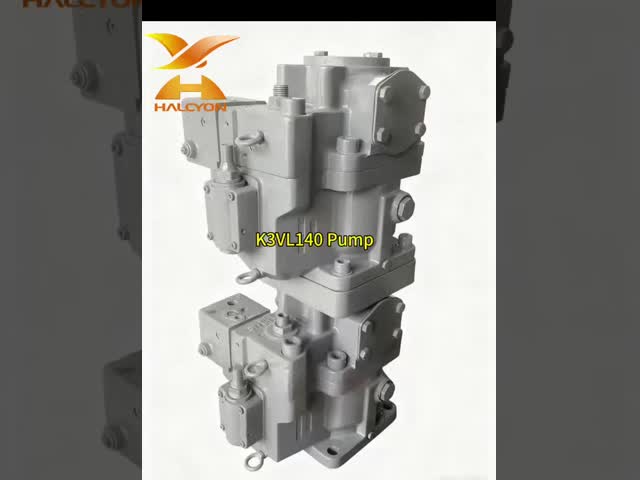 Hydraulic Piston Pump Kawasaki K3VL140 Double Pump For Kawasaki Hydraulic Pump
